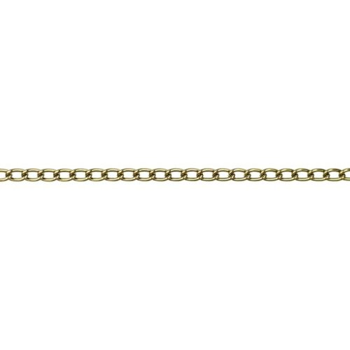Taschenkette - 5mm - dunkel gold