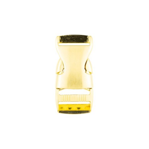 Metall Steckschnalle - 25 mm - gold