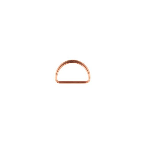 D-Ring - rosegold - 25 mm