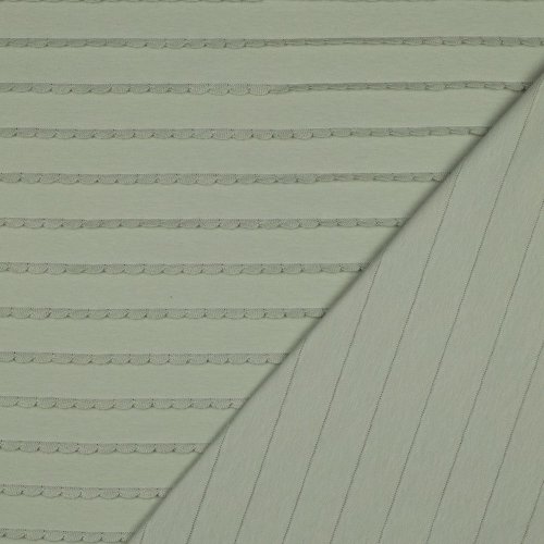 Preview: Jersey - Ruffles - olive