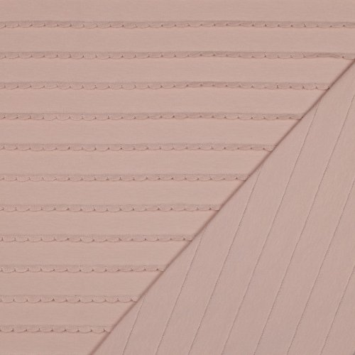 Preview: Jersey - Ruffles - nude