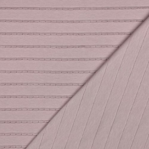 Preview: Jersey - Ruffles - mauve