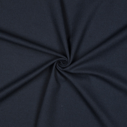 Viskose Gabardine Stretch - Wool Touch - dunkelblau