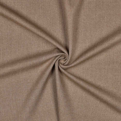 Viskose Gabardine Stretch - Wool Touch - sand meliert