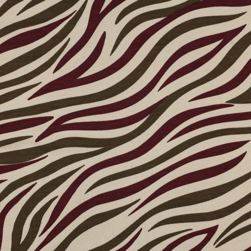 Sweat - Zadok Zebra - khaki/ecru/bordeaux