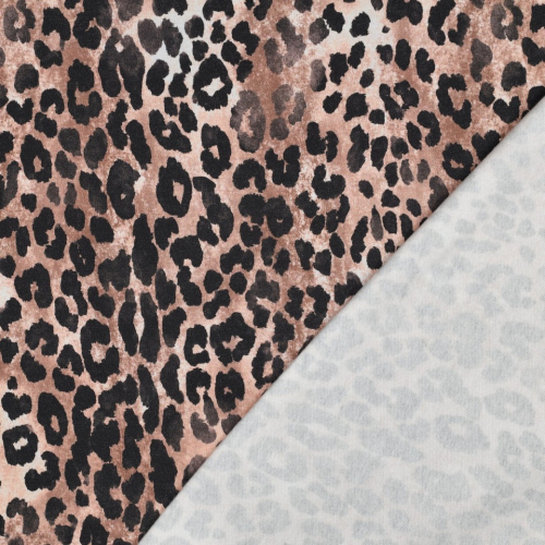 Preview: Sweat - brushed - Nuri Leo - braun