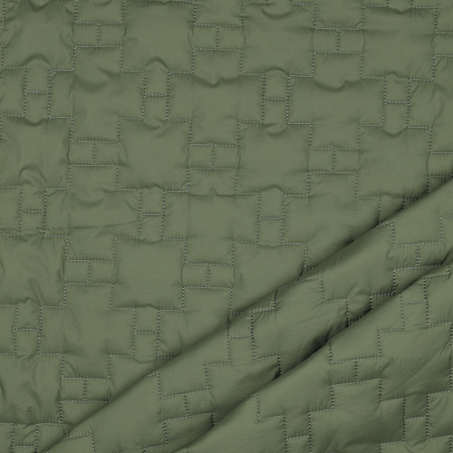 RESTSTÜCK 0,30m !!! - Jackenstepper - Graphic - green