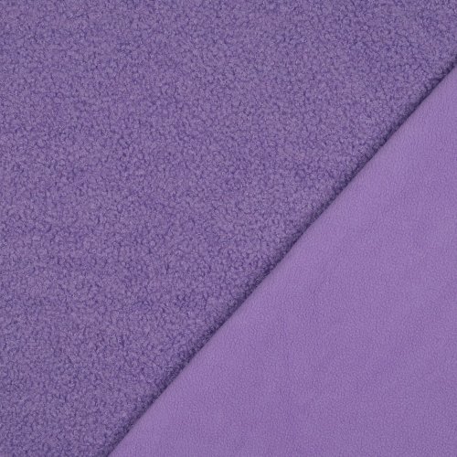 Preview: Double Sided - Teddy Fleece - lilac