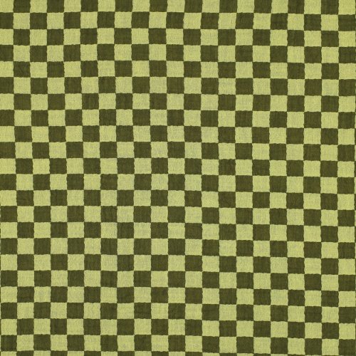 Musselin - Checks - green