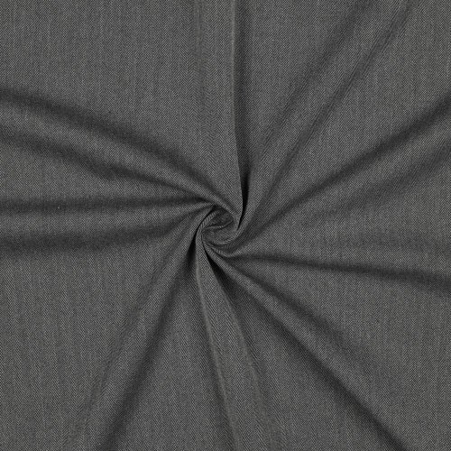 Preview: Hosenstoff - Small Herringbone - grey