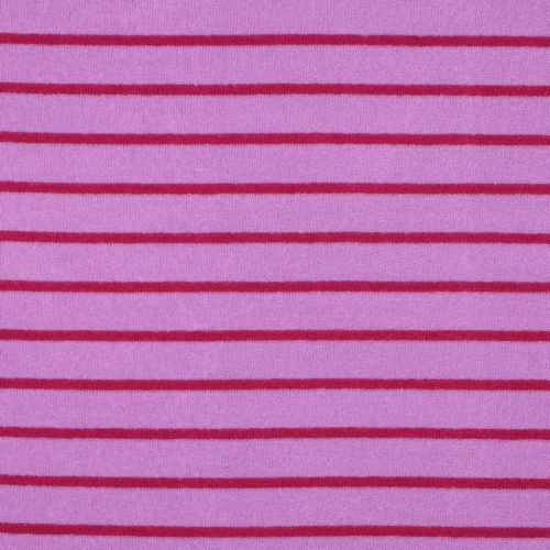 Preview: RESTSTÜCK 0,90m !!! - Frottee - Streifen - rosa/fuchsia