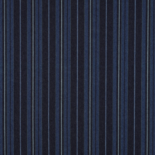 RESTSTÜCK 1,30m !!! - Denim - Thade Stripes - indigo blau