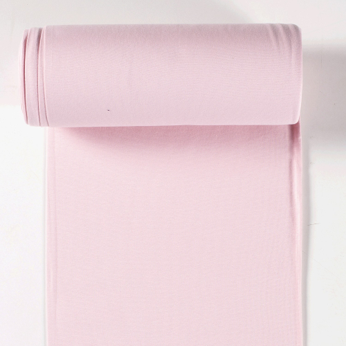 RESTSTÜCK 0,20m !!! - Schlauchbündchen - uni - rosa