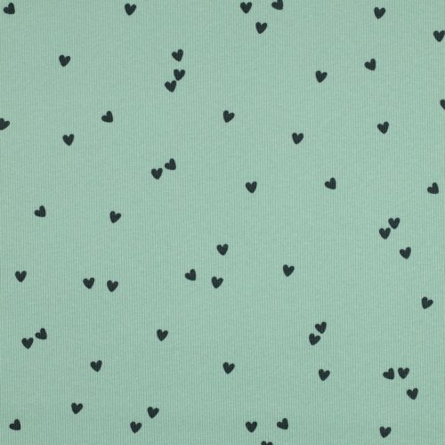 Rib Jersey - Sweathearts - mint