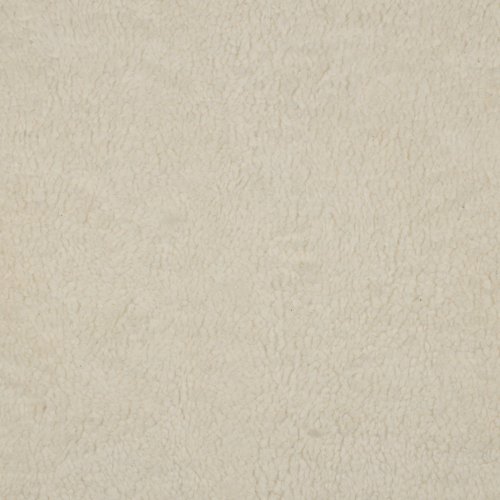 RESTSTÜCK 1,40m !!! - Teddy Plüsch - uni - off white