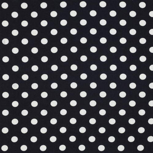 Preview: Viskose - Selda Dots - navy/weiß
