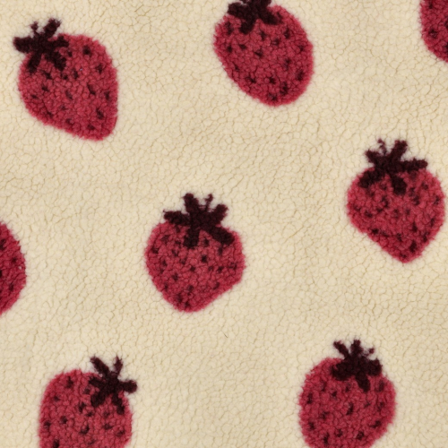 Teddy Plüsch - Strawberry - ecru