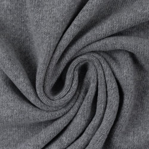 RESTSTÜCK 0.50m !!! - Strick - Bono - grau - Swafing