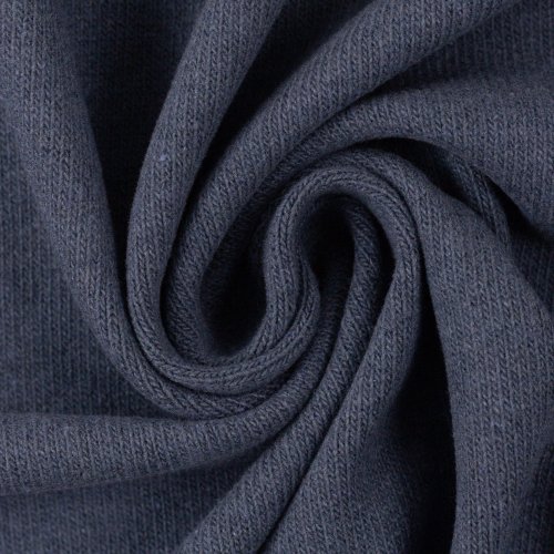 RESTSTÜCK 50cm !!! - Strick - Bono - jeansblau - Swafing