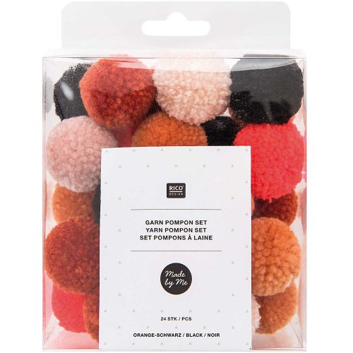 Garn Pompon Set - Halloween- Rico Design