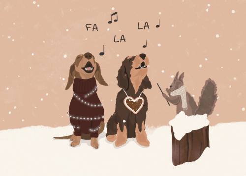 Postkarte - Falala - Alfie´s Greetings