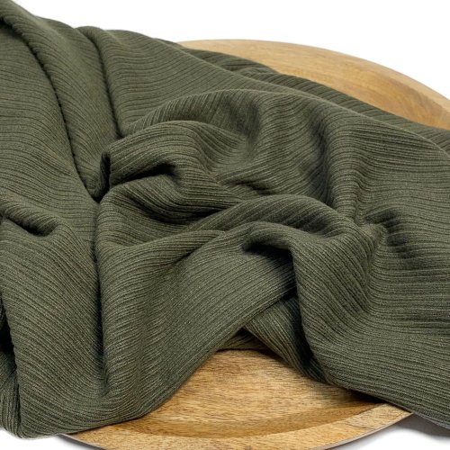 Viskose Strick - Anouk - khaki