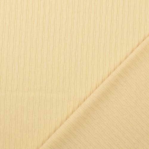 Preview: RESTSTÜCK 1,30m !!! - Feinstrickjersey - Chloé - ecru