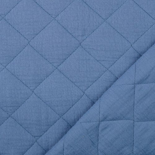 Preview: Musselin - Stepper - Big - uni - blau