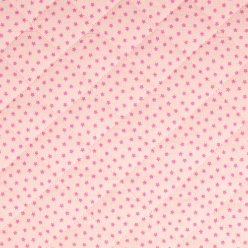 Musselin - Stepper - Sternchen - rosa