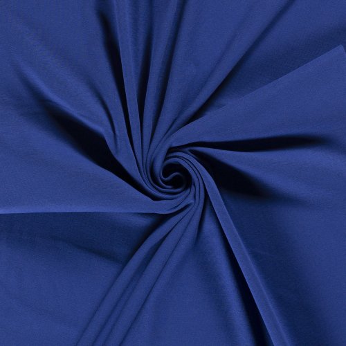 Schlauchbündchen - 140 cm - uni - kobalt