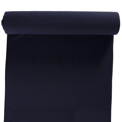 Schlauchbündchen - 140 cm - uni - marine
