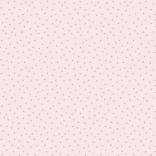 RESTSTÜCK 1,30m !!! - Jersey - Punkte - rosa metallic - Hygge - Rico Design