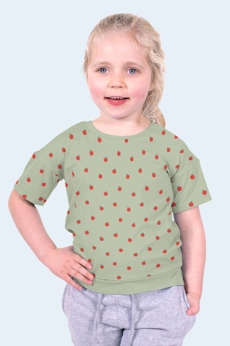 Preview: RESTSTÜCK 0,50m !!! - Jersey - Äpple - mint