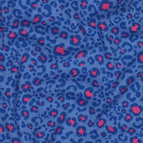 Rib Jersey - Roxy Leo - blau/pink