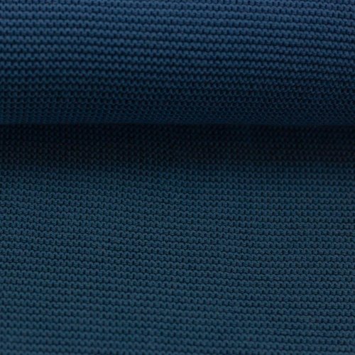 Wellenstrick - Ella - uni jeansblau - Swafing