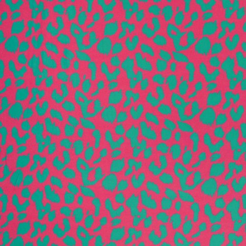 Viskose - Leo - aqua/erika - Love Collection - Swafing by Kibadoo