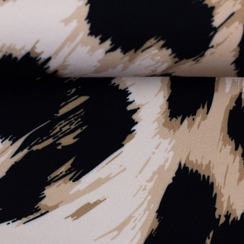 Preview: Viskose - Leo groß - camel - Geoluxe by Ki-ba-doo - Swafing