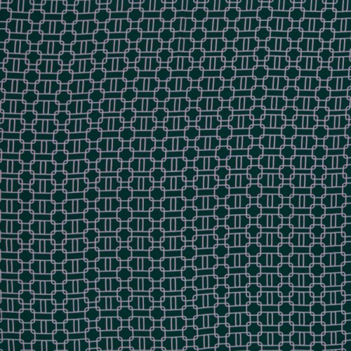 Viskose - Chain Twist - petrol/flieder - Geoluxe by Ki-ba-doo - Swafing