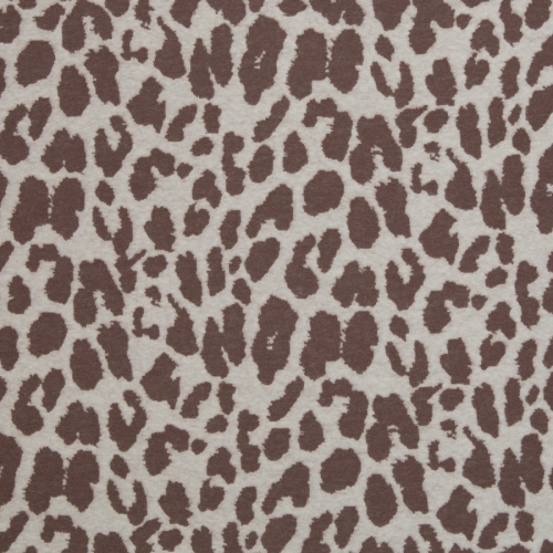 Preview: Jacquard Jersey - Emily Leo - peppercorn/naturweiß