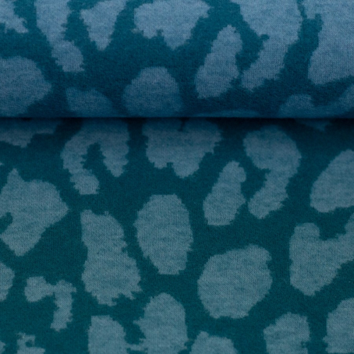 Jacquard Jersey - Emily Leo - provincial/gulf coast