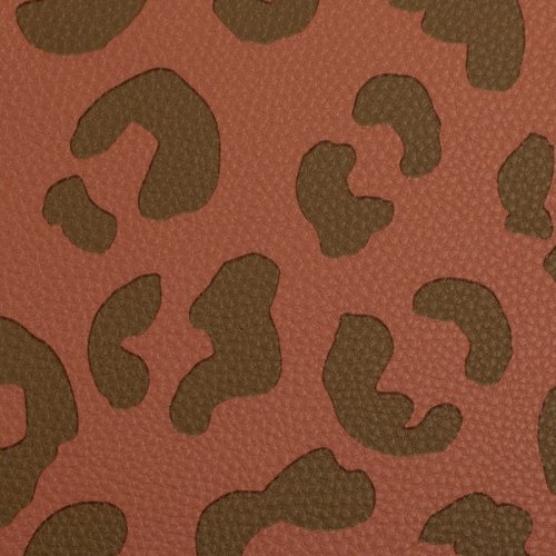 Kunstleder - Happy Leo - by Cherry Picking - terracotta/braun - Swafing