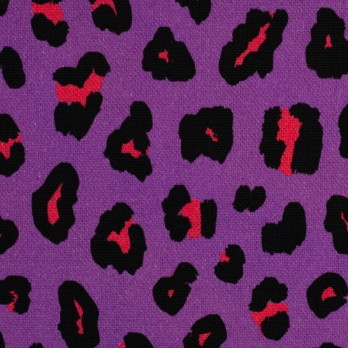 Preview: Canvas - Abby Leo - lila/pink/schwarz - Swafing