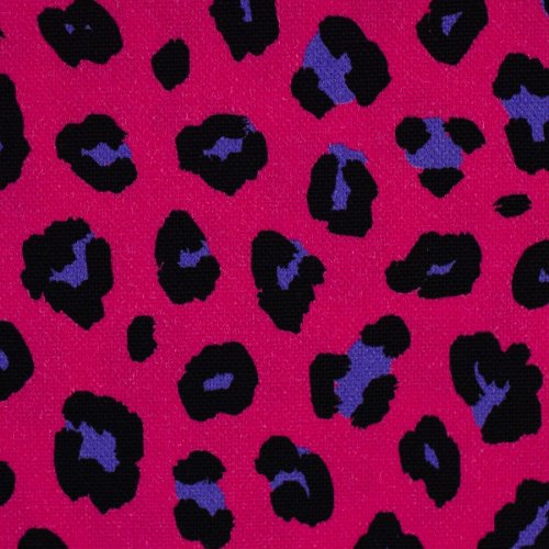 Preview: Canvas - Abby Leo - pink/lila/schwarz - Swafing