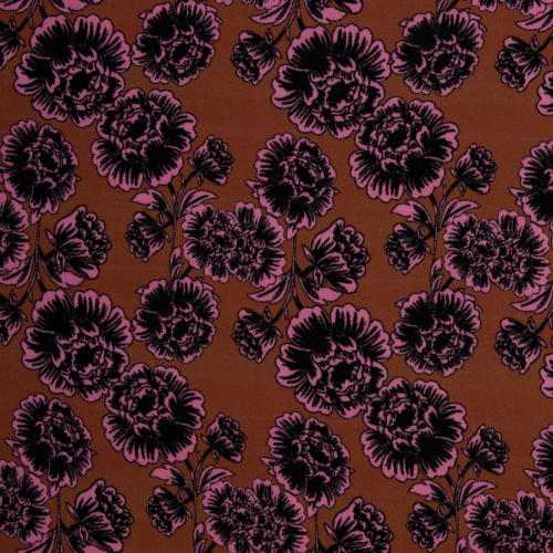 Preview: Viskose - Poenis - rosa/terracotta - Opulence - Swafing by Cherry Picking