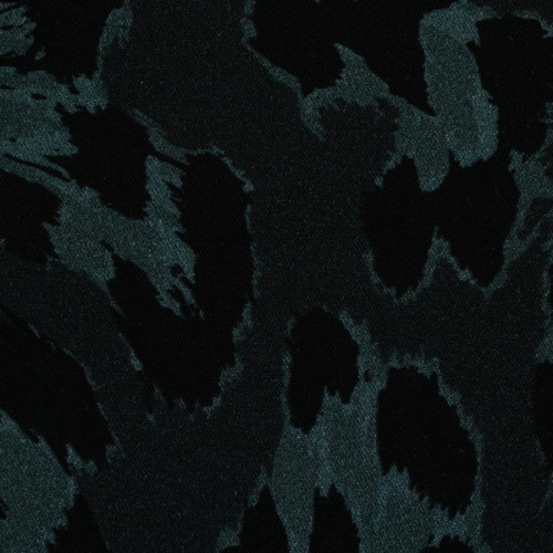 Preview: Viskose - Leo - schwarz/anthrazit - Bordure Studio - Swafing by Kibadoo