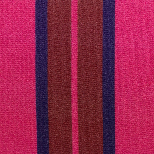 Preview: Viskose - Stripes - deep claret/pink - Bordure Studio - Swafing by Kibadoo