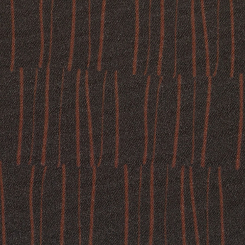 Preview: Viskose - Striple - bruscetta/peppercorn - Bordure Studio - Swafing by Kibadoo