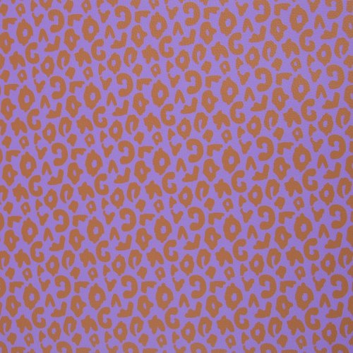 Preview: Kunstleder - Happy Collection - Leo - flieder/terracotta - Swafing by Cherry Picking