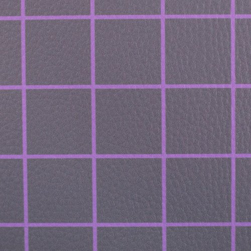 Preview: Kunstleder - Happy Collection - Karos - dunkelgrau/flieder - Swafing by Cherry Picking