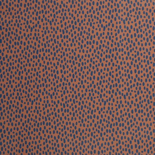 Preview: Kunstleder - Brush & Wild - Brush - terrakotta/blau - Swafing by Cherry Picking